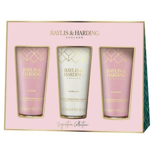 Baylis & Harding Jojoba, Vanilla & Almond Oil Hand Cream Set For her Sainsburys   