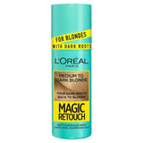 L'Oreal Paris Magic Retouch Precision Instant Dark Root Touch Up Spray Medium to Dark Blonde 75ml Beauty at home Sainsburys   