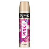 Impulse Body Spray Deodorant, Very Pink 75ml For her Sainsburys   