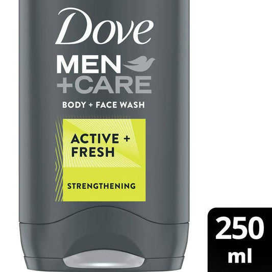 Dove Men+Care Sport Active+Fresh Body wash 250ml shower Sainsburys   