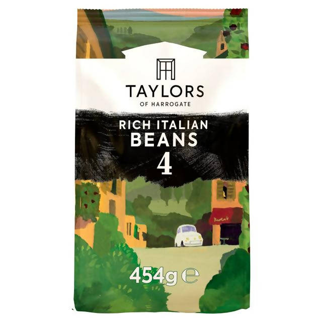 Taylors of Harrogate Rich Italian Beans Roast Coffee 454g All coffee Sainsburys   