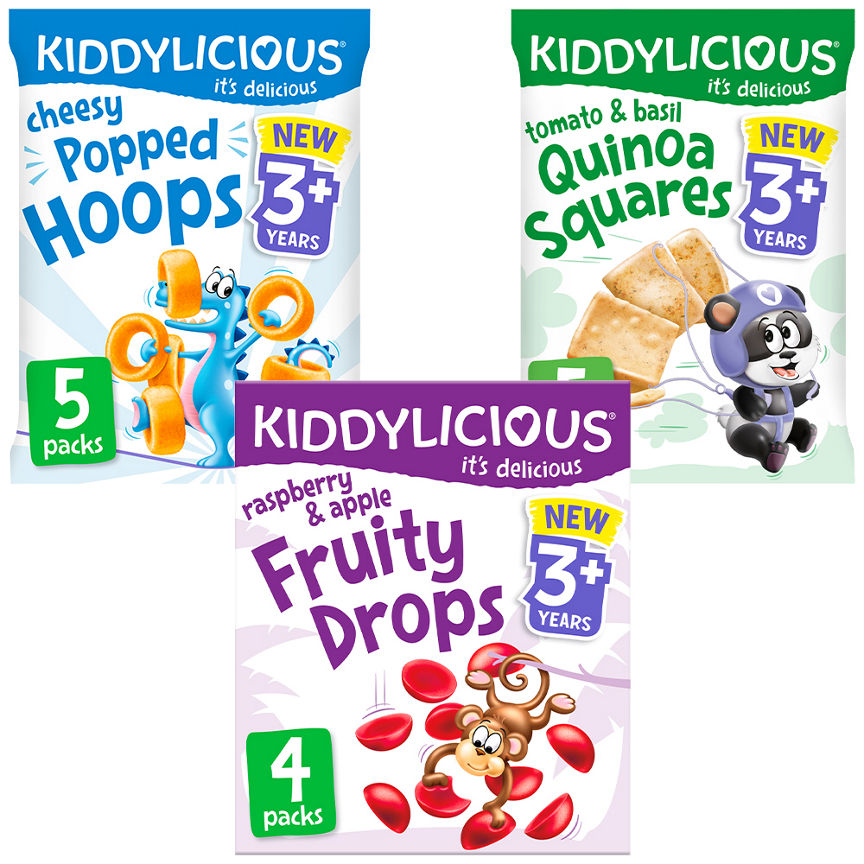 Kiddylicious Kids Snacks Stock Up Bundle