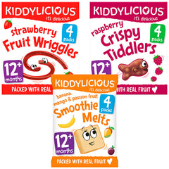 Kiddylicious Baby Snacks Stock Up Bundle - ASDA Groceries