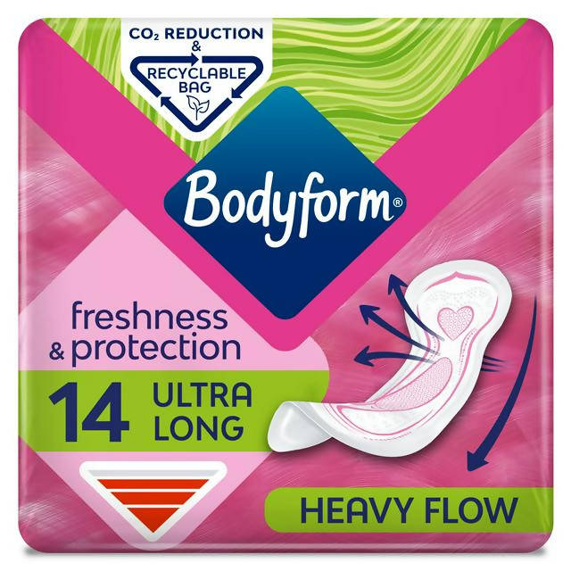 Bodyform Ultra Long Sanitary Towels x14