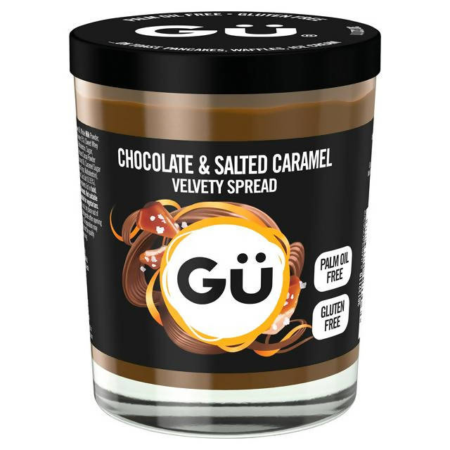 Gü Chocolate & Salted Caramel Velvety Spread Palm Oil Free 200g