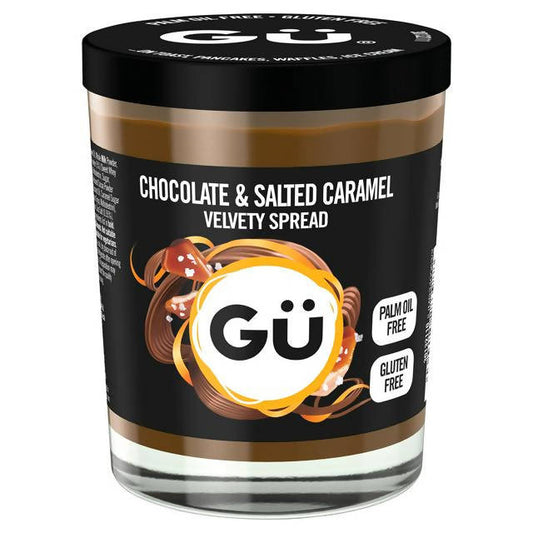 Gü Chocolate & Salted Caramel Velvety Spread Palm Oil Free 200g Chocolate & sweet spreads Sainsburys   