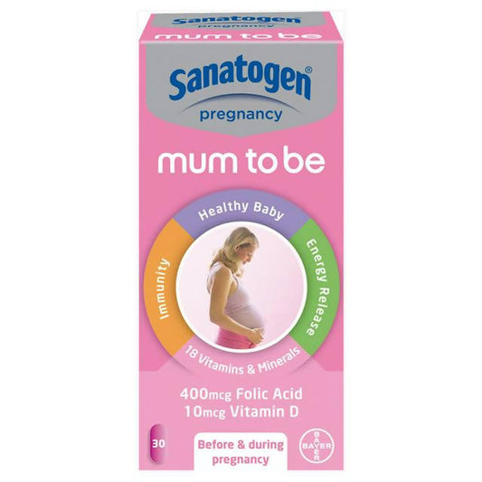 Sanatogen Mother To Be Multivitamin Tablets x30 PERSONAL CARE Sainsburys   