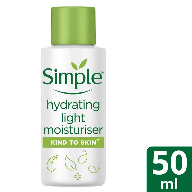 Simple Kind To Skin Hydrating Light Moisturiser 50ml - McGrocer