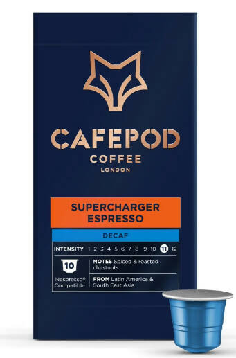 CAFEPOD DECAF SUPERCHARGER ESPRESSO GOODS McGrocer Direct   