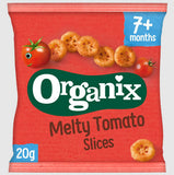 Organix Melty Tomato Slices Corn Puffs (20g) Melty Tomato Slices Corn Puffs McGrocer Direct   