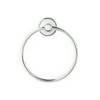 Sainsbury's Home White Towel Ring Bathroom accessories Sainsburys   