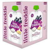 Little Freddie Blueberry & Banana Greek Style Yoghurt Organic Stage 1 +6m Smooth 6x100g - McGrocer