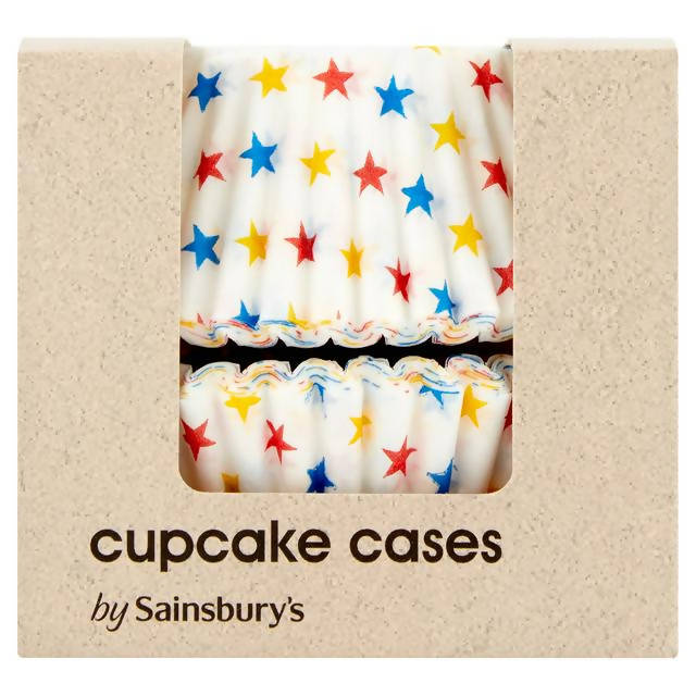 Sainsbury's Star Cupcake Cases x50 30g