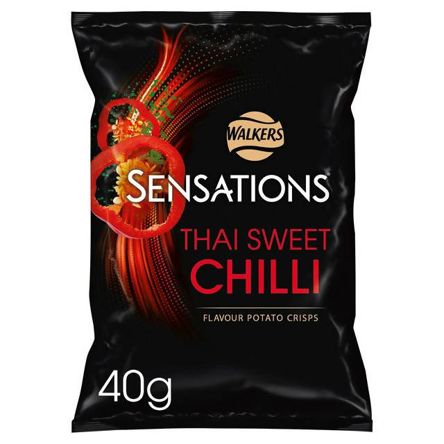 Sensations Thai Sweet Chilli Crisps 40g Food cupboard essentials Sainsburys   