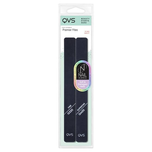 QVS Dual Sided Pro Nail Shapers Beauty at home Sainsburys   