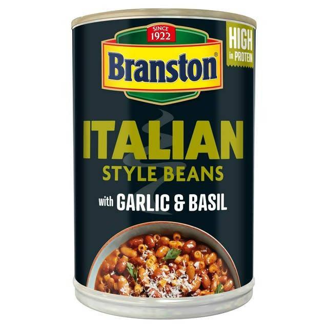 Branston Italian Style Beans with Garlic & Basil 390g