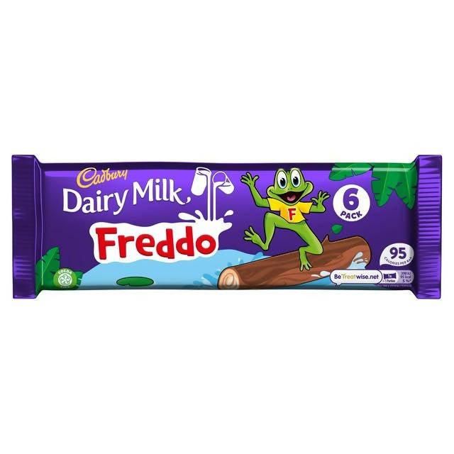 Cadbury Dairy Milk Freddo Chocolate Bar Multipack 6pk 108g