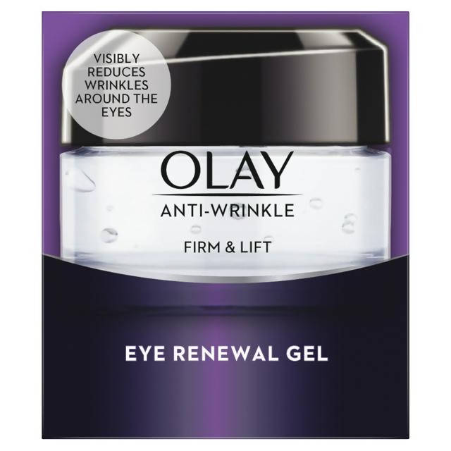 Olay Anti-Wrinkle Firm And Lift Eye Renewal Gel 15ml All Sainsburys   