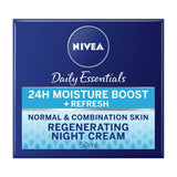 Nivea Face Regenerating Night Cream for Normal & Combination Skin 50ml - McGrocer