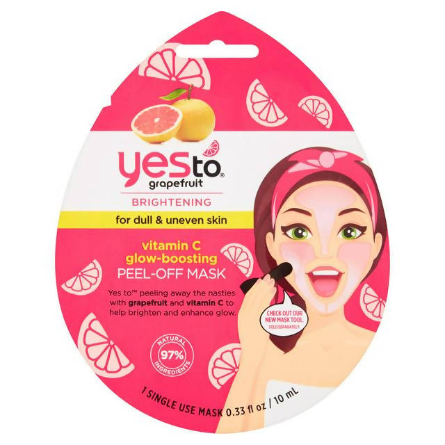 Yes To Grapefruit Peel-off Mask Single Masks Sainsburys   