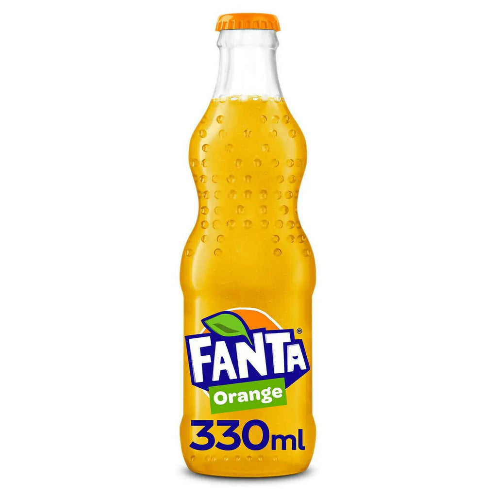 Fanta Orange 24x330ml Glass Bottles