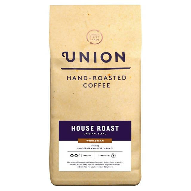 Union Hand Roasted Coffee House Roast Original Blend Wholebean 700g All coffee Sainsburys   