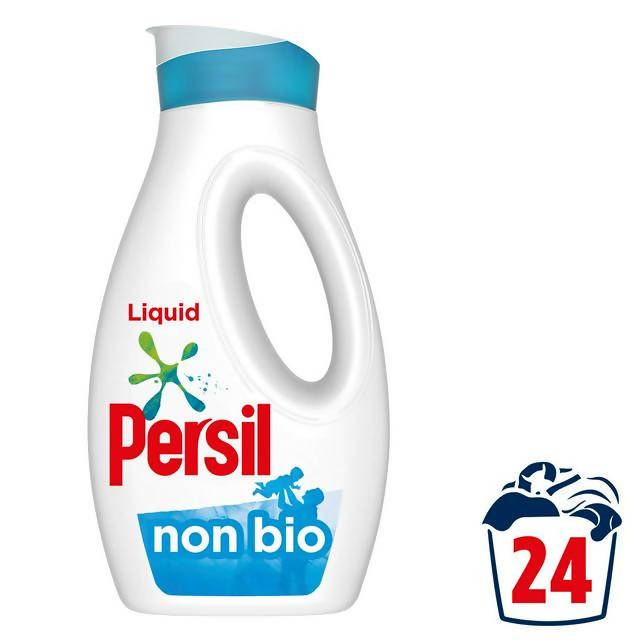 Persil Non Bio Laundry Washing Liquid Detergent 24 Washes 648ml