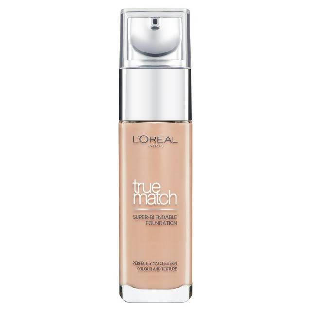 L'Oreal Paris True Match Foundation 6.N Honey 30ml All Sainsburys   