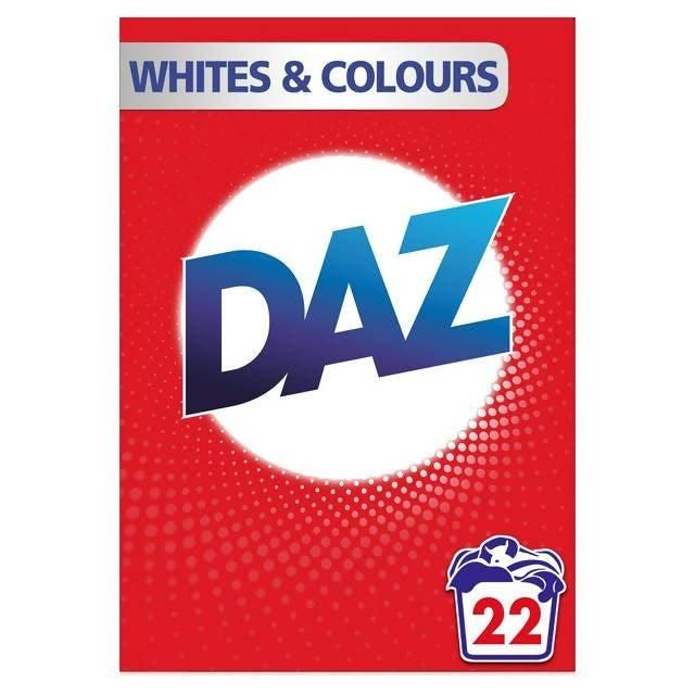 Daz Washing Powder Whites and Colours 1.43Kg (22 Washes)