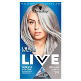 Schwarzkopf Live Intense Colour Urban Metallics Permanent Hair Dye Metallic Silver U71 - McGrocer