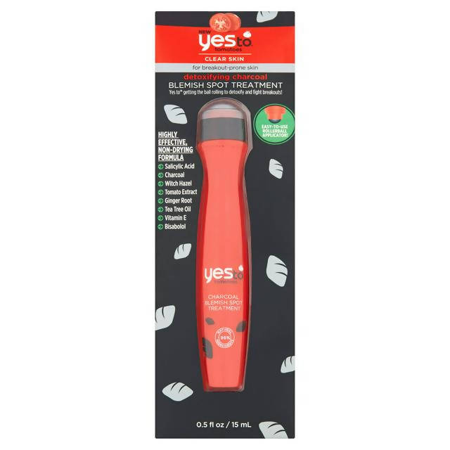 Yes To Tomatoes Clear Skin Detoxifying Charcoal Blemish Spot Treatment 15ml