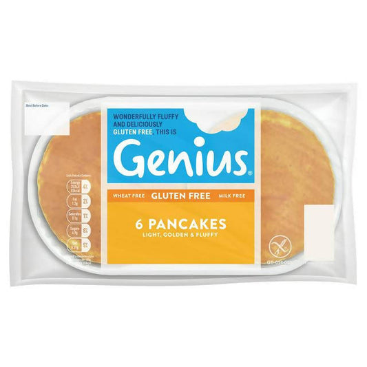 Genius Gluten Free Pancakes x6 gluten free Sainsburys   