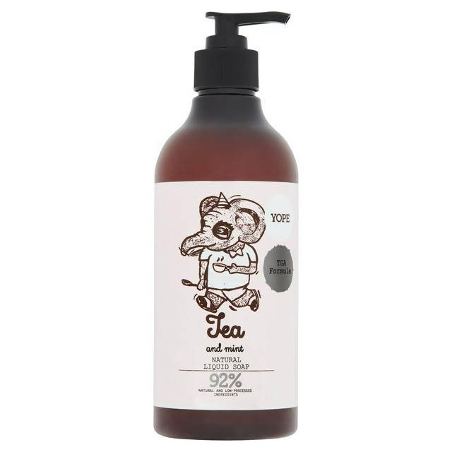 Yope Tea & Mint Hand Soap 500ml Hand wash Sainsburys   