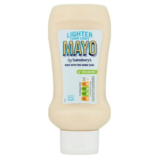 Sainsbury's Lighter Than Light Mayonnaise Squeezy, Be Good To Yourself 430ml