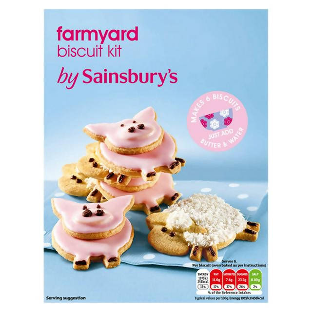 Sainsbury's Farmyard Biscuit Kit 260g