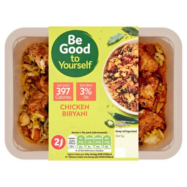 Sainsbury's Chicken Tikka Biryani, Be Good To Yourself 400g (Meal for 1)