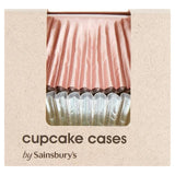 Sainsbury's Metallic Cupcake Cases x30 27g Colourings & flavourings Sainsburys   