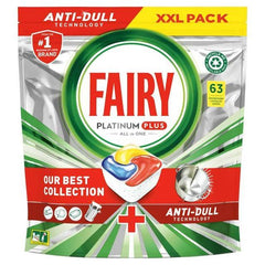 Fairy Platinum Plus Dishwasher Tablets Lemon low-priced