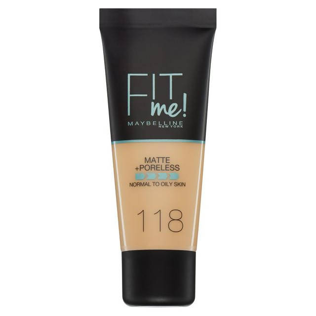 Maybelline Fit Me Foundation 118 Light Beige All Sainsburys   