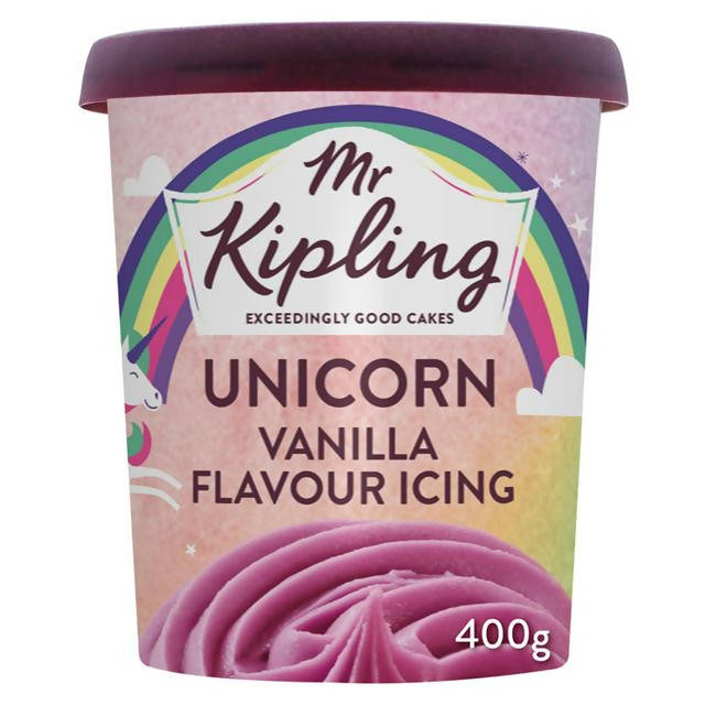 Mr Kipling Unicorn Vanilla Flavouring Icing 400g