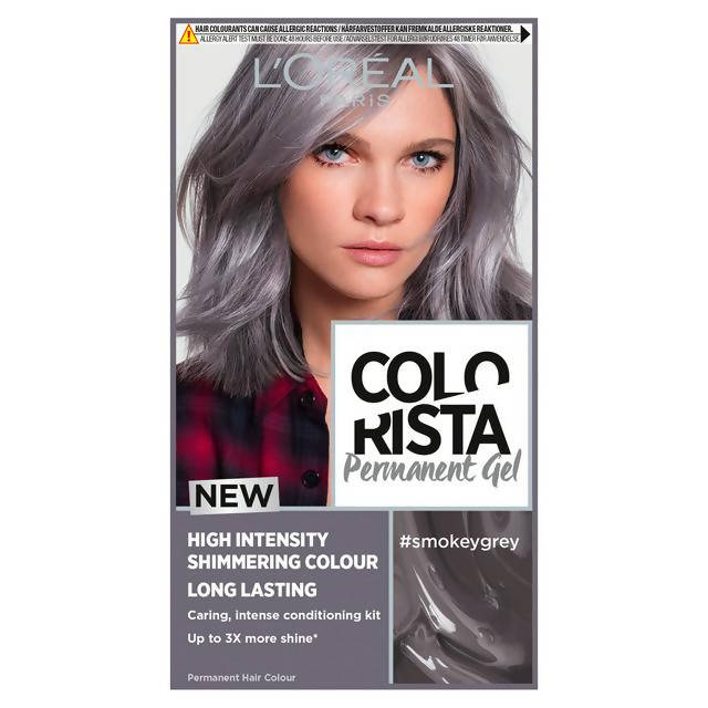 L'Oreal Colorista Smokey Grey Permanent Gel Hair Dye