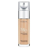 L'Oreal Paris True Match Foundation 6.5W Golden Toffee 30ml All Sainsburys   