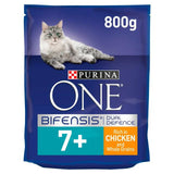 Purina One Senior 7+ Dry Cat Food Chicken 800g - McGrocer