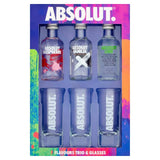 Absolut. Flavours Trio & Glasses All spirits & liqueurs Sainsburys   