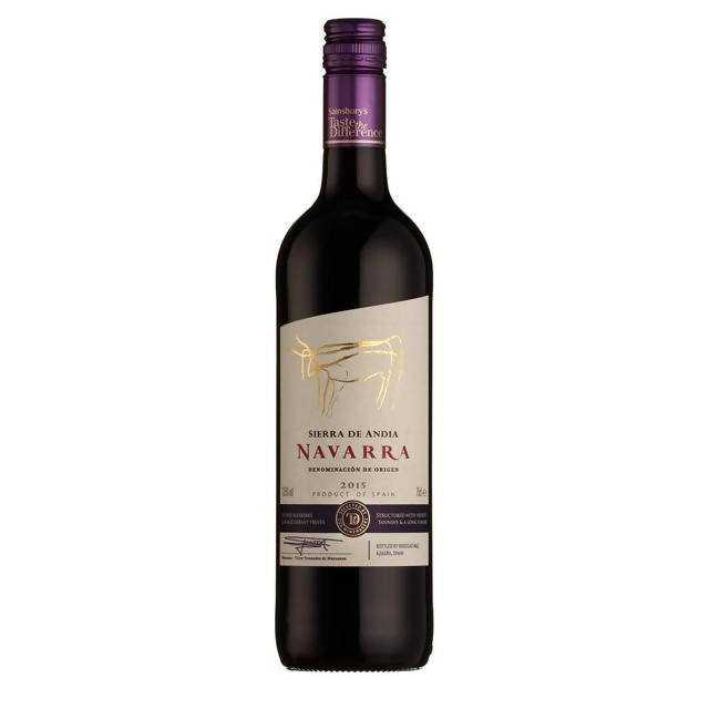 Sainsbury's Sierra de Andia Navarra, Taste the Difference 75cl