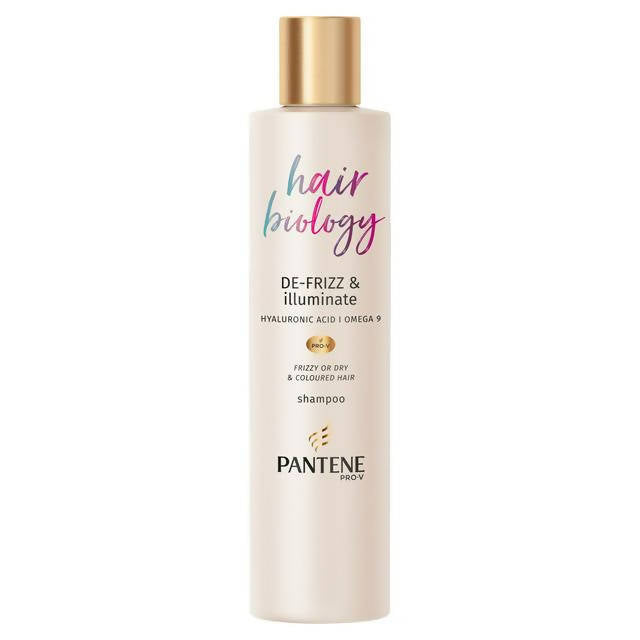 Pantene Hair Biology Shampoo De-frizz & Illuminate 250ml