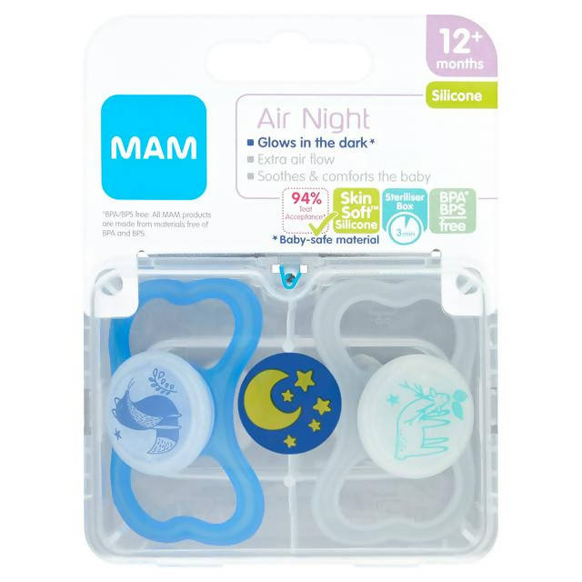 Mam Air Night Silicone Steriliser Box 12+ Months