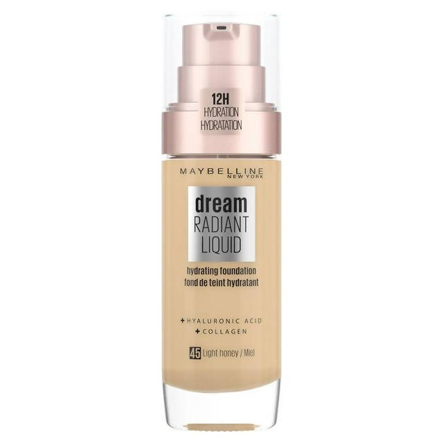 Maybelline Dream Satin Liquid Foundation 45 Light Honey