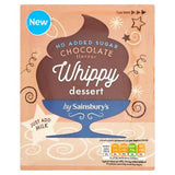 Sainsbury's Chocolate Whippy Dessert 49g Custard & whipped desserts Sainsburys   