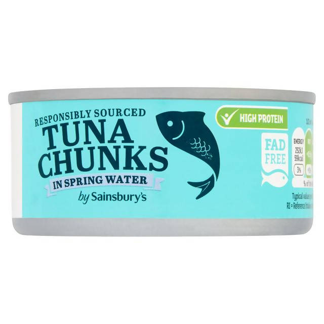 Sainsbury's Tuna Chunks In Water 160g